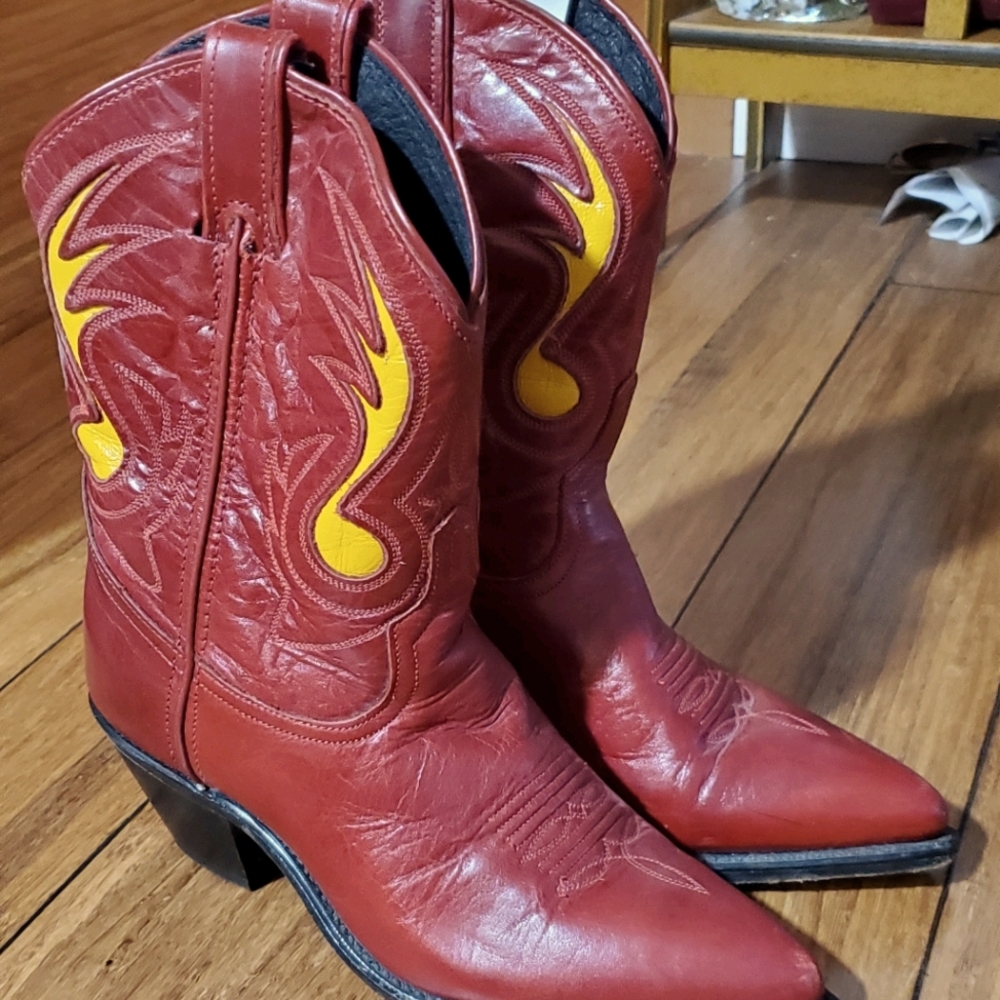 Code west vintage cowgirl women's boots size 6.5